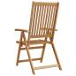 Preview: Klappbare Gartenstühle 8 Stk. Massivholz Akazie