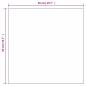 Preview: Wandspiegel 2 Stk. 50x50 cm Quadratisch Glas