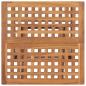 Preview: 3-tlg. Garten-Essgruppe mit Kissen Klappbar Massivholz Teak