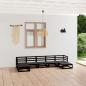 Preview: ARDEBO.de - 7-tlg. Garten-Lounge-Set Massivholz Kiefer