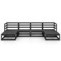 Preview: 6-tlg. Garten-Lounge-Set Massivholz Kiefer