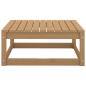 Preview: 10-tlg. Garten-Lounge-Set Honigbraun Massivholz Kiefer