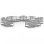 Preview: 13-tlg. Garten-Lounge-Set Massivholz Kiefer
