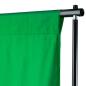 Preview: Fotostudio-Set mit Hintergrund, Leuchten und Schirmen