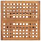 Preview: 3-tlg. Garten-Essgruppe mit Kissen Klappbar Massivholz Teak
