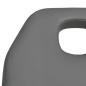 Preview: Massagetisch Grau 180x62x(86,5-118) cm  
