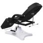 Preview: Massagetisch Schwarz 180x62x(86,5-118) cm  