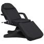 Preview: Massagetisch Schwarz 180x62x(86,5-118) cm  