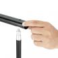 Preview: Fotohintergrund-System 600 x 300 cm Schwarz