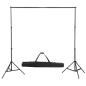 Preview: Fotohintergrund-System 300 x 300 cm Weiß