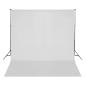 Preview: Fotostudio-Set mit Hintergrund, Leuchten und Schirmen