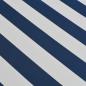 Preview: Gelenkarmmarkise 500 cm Blau/Weiß