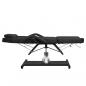 Preview: Massagetisch Schwarz 180x62x(87-112) cm