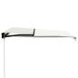 Preview: Einziehbare Markise Handbetrieben 300 x 250 cm Creme