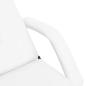 Preview: Massagetisch Weiß 180x62x(87-112) cm