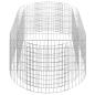 Preview: Gabionen-Hochbeet Verzinktes Eisen 200x100x50 cm