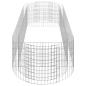 Preview: Gabionen-Hochbeet Verzinktes Eisen 300x100x50 cm