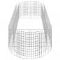 Preview: Gabionen-Hochbeet Verzinktes Eisen 300x100x50 cm