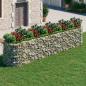 Preview: Gabionen-Hochbeet Verzinktes Eisen 500x100x100 cm