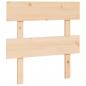 Preview: ARDEBO.de - Bett-Kopfteil 78,5x3x81 cm Massivholz Kiefer