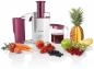 Preview: Bosch MES25C0 Entsafter VitaJuice 2, 700 W, Edelstahl-Microsieb, 2 Schaltstufen, weiß/ wild berry
