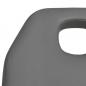 Preview: Massagetisch Grau 180x62x(87-112) cm  