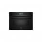 Preview: ARDEBO.de Siemens CM776GKB1 iQ700 Einbaukompaktbackofen mit Mikrowellenfunktion, 900 W, 59,4 cm breit, 45 L, 4D Heißluft, Grill, Kindersicherung, Home Connect, coolStart, schwarz