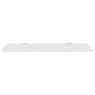 Preview: Urinal-Trennwand Wandmontage 90 x 40 cm Hartglas