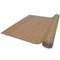 Preview: Teppich Bambus Braun Rechteckig 80x200 cm