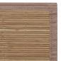 Preview: Teppich Bambus Braun Rechteckig 80x200 cm