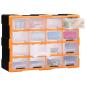 Preview: Multi-Schubladen-Organizer 16 Schubladen 52x16x37 cm