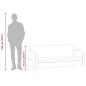 Preview: 2-tlg. Sofa-Set Kunstleder Schwarz