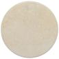 Preview: Tischplatte Creme Ø60x2,5 cm Marmor
