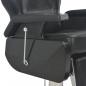 Preview: Friseurstuhl Schwarz 72×68×98 cm Kunstleder