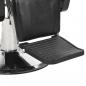 Preview: Friseurstuhl Schwarz 72×68×98 cm Kunstleder