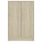 Preview: Schuhschrank Sonoma-Eiche 60x35x92 cm Holzwerkstoff