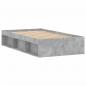 Preview: Bettgestell Betongrau 90x200 cm