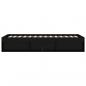Preview: Bettgestell Schwarz 90x200 cm