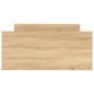 Preview: Bettgestell Sonoma-Eiche 90x190 cm Holzwerkstoff