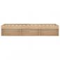 Preview: Bettgestell Sonoma-Eiche 75x190 cm