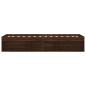 Preview: Bettgestell Braun Eichen-Optik 75 x 190 cm