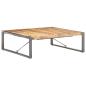 Preview: ARDEBO.de - Couchtisch 120x120x40 cm Raues Mangoholz