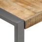 Preview: Couchtisch 120x120x40 cm Raues Mangoholz