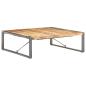 Preview: Couchtisch 120x120x40 cm Raues Mangoholz