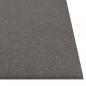 Preview: Wandpaneele 12 Stk. Hellgrau 30x30 cm Stoff 1,08 m²