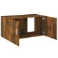 Preview: Wandschrank Räuchereiche 80x39x40 cm Holzwerkstoff