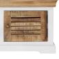 Preview: TV-Schrank 118 x 30 x 40 cm Massivholz Mango