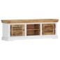 Preview: TV-Schrank 118 x 30 x 40 cm Massivholz Mango