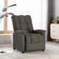Preview: ARDEBO.de - Relaxsessel Taupe Stoff