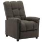 Preview: Relaxsessel Taupe Stoff
